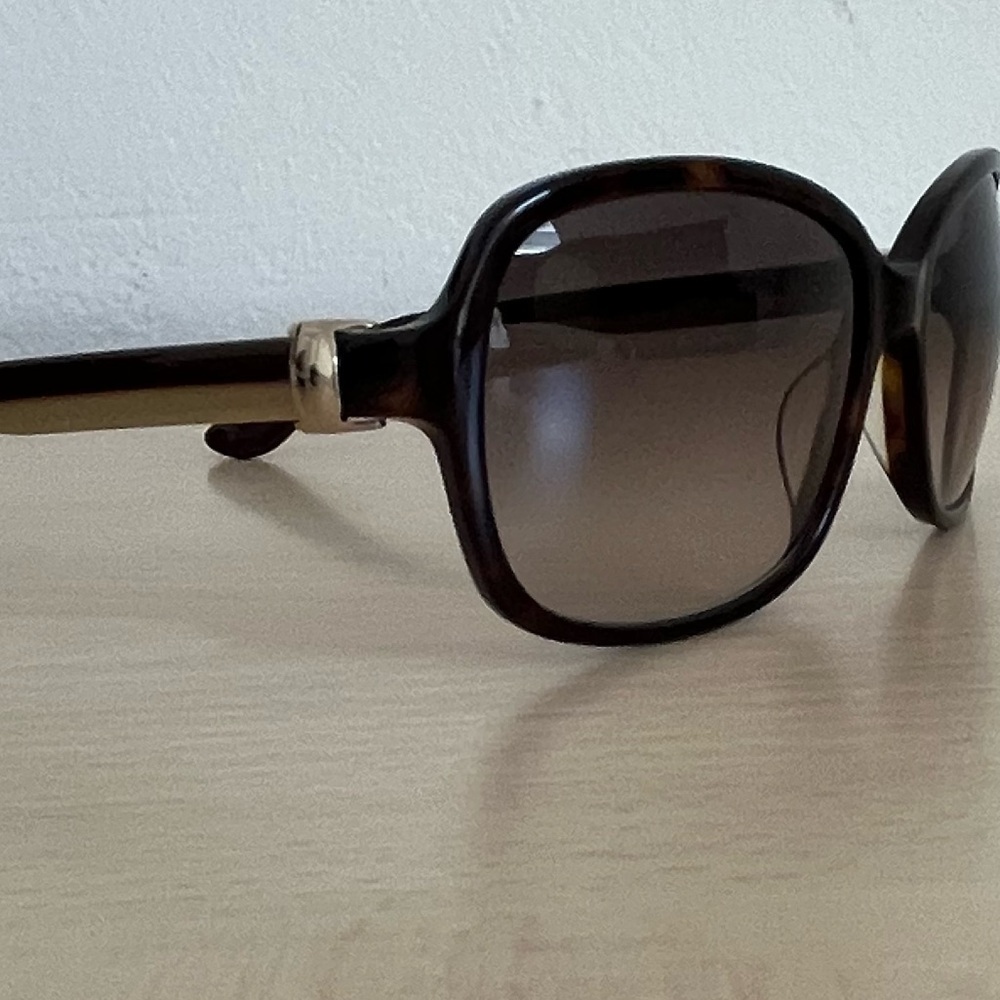 FERAGAMO Sunglasses Tortoise Non-Polarized Gradient Lens Case Cloth BNWOT Italy